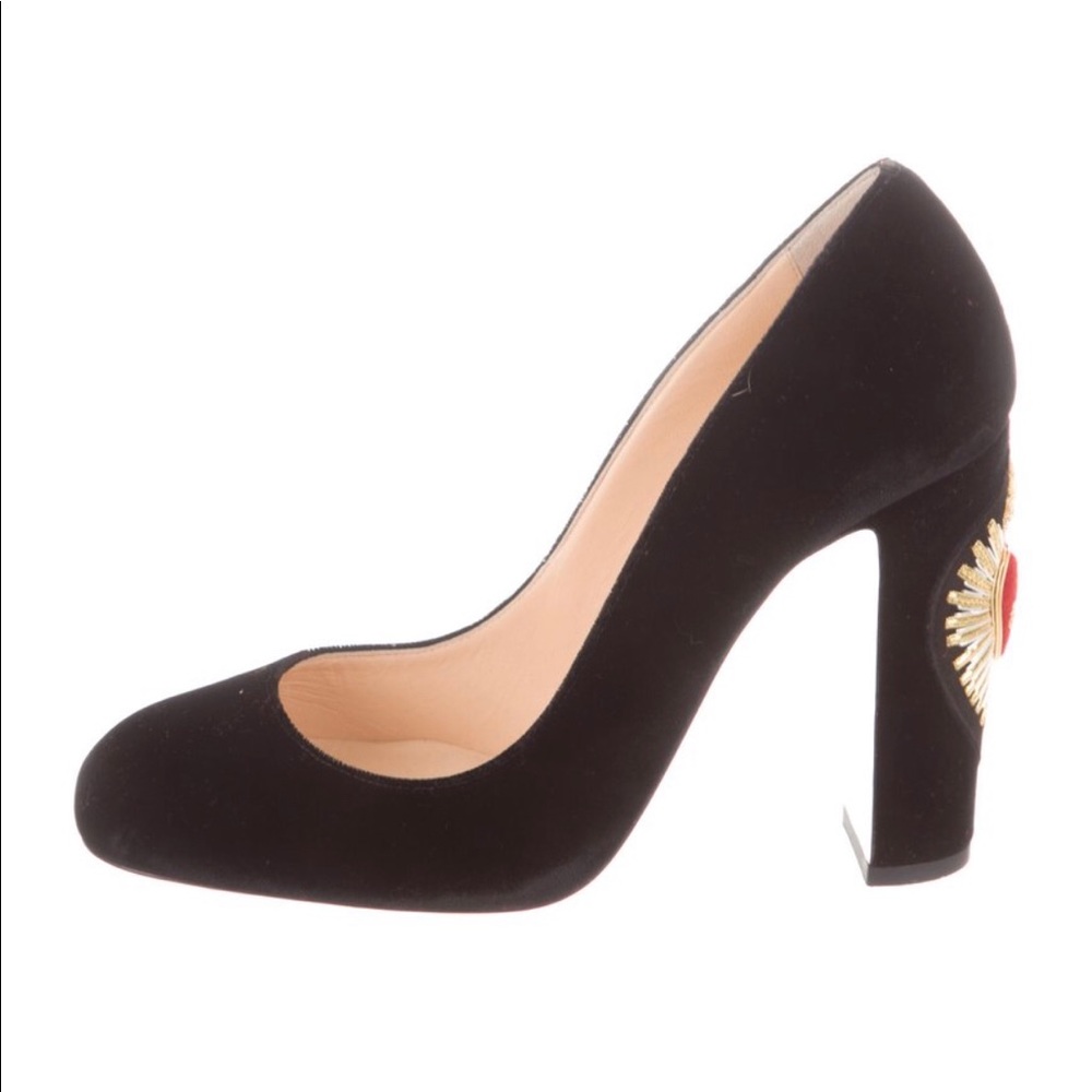 Christian Louboutin Cadrilla Corazon 100 Pumps